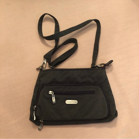 Dark Gray Baggallini Crossbody Bag